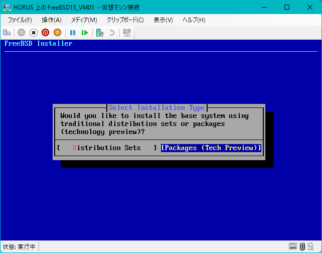 Select Installation Type