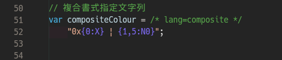 /*lang=composite*/ (VS)