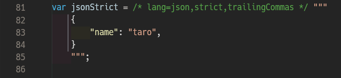 /* lang=json,strict,trailingCommas */